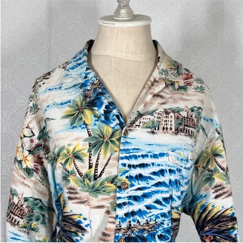 Vintage BaRefoot Casual Button Down Shirt - Picture 2 of 4